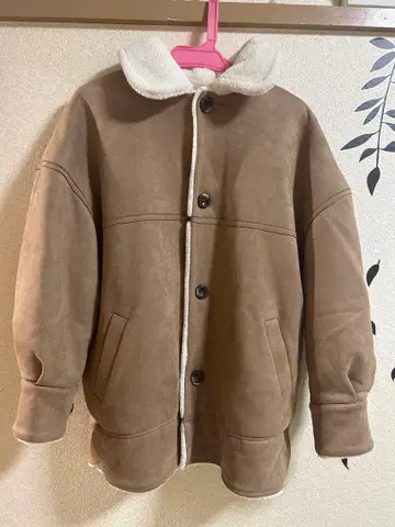 [ Heather ] 리버서블 보아 무스탕 코트