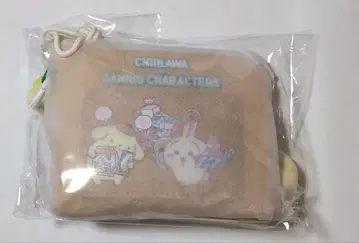 치이카와 산리오 슈퍼마켓 컴팩트 지갑 폼폼푸딩