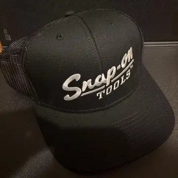 스냅온 굿즈 캡 블랙