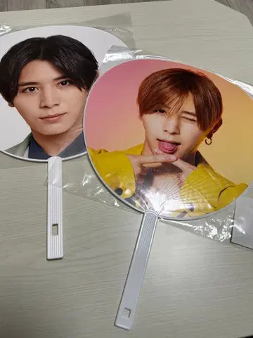 야마다 료스케 부채 2점