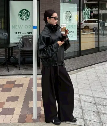 오버 턱 슬랙스 [ 오크 플러스 ] L