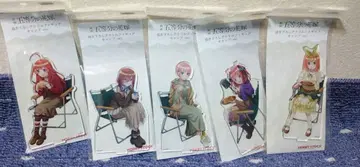 5등분의 신부 신규 일러스트 아크릴 피규어 캠핑 ver.