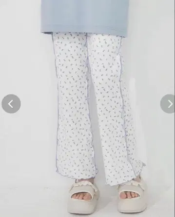 merry jenny 메리제니 flower 서멀 멜로우 플레어 팬츠