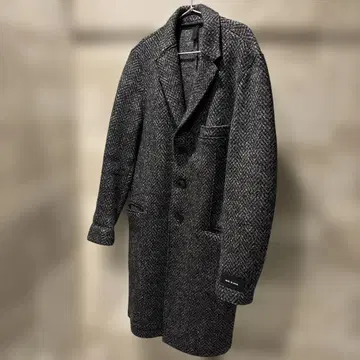 일본제 롱 코트 그레이