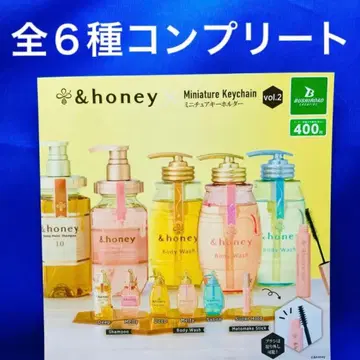 &honey 미니어처 키링 vol.2 전 6종 컴프 가챠