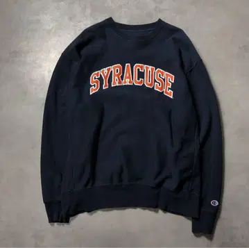 리버스 위브 맨투맨 XL 네이비 SYRACUSE 챔피온