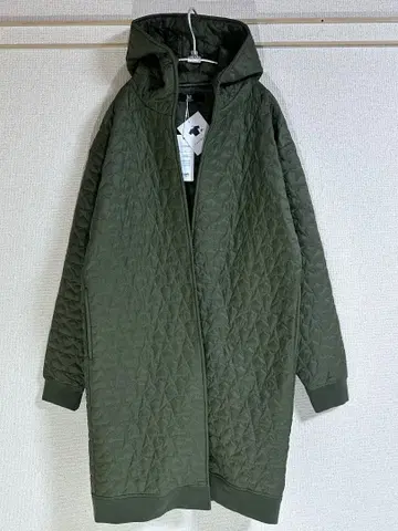 미사용 택 포함 cambio 칸비오 스타 패턴 퀼팅 코트