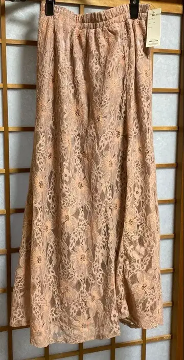 ANGELINA 레이스 롱 스커트