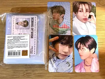 NCT WISH 콜렉트북 ID 카드 리쿠 카드 4장