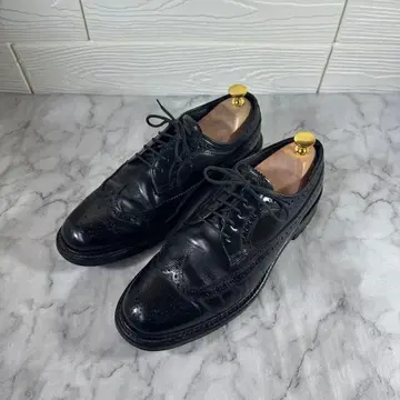 REGAL 블랙 가죽 윙 팁 25cm