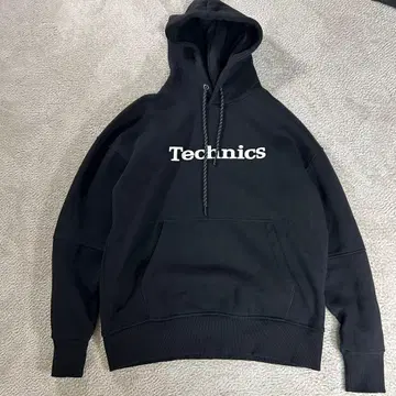 [ 단종품 ] ZARA x Technics 콜라보 후드티 블랙 사이즈 S