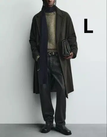 ZARA 자라 발수 가공 텍스처 코트 새상품, 미사용