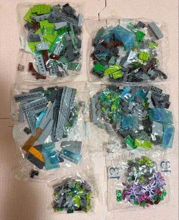 LEGO 레고 블록 미개봉 6개 세트 557g