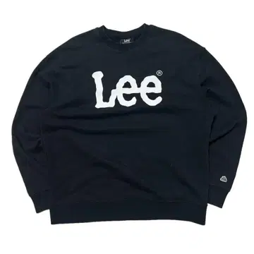 Lee 리 맨투맨 트레이닝복 긴팔 전면 프린트 새상품급 긴팔 M