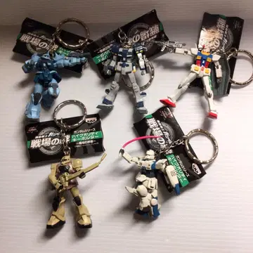 7 건담 피규어 키링 5개 세트 다중 구매 시 할인! 미사용품