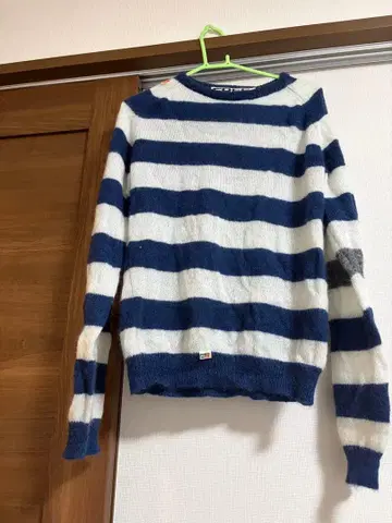 Free City 보더 니트 캐시미어 기무라 타쿠야 착용 노구치 츠요시