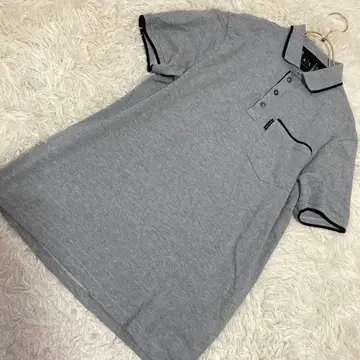 ARMANI EXCHANGE 피케 셔츠 그레이 XS 캐주얼 깔끔