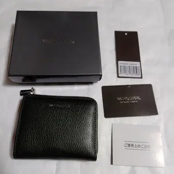 VANQUISH 뱅퀴시 가죽 지퍼 지갑