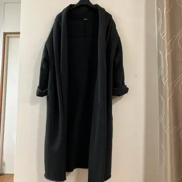 Squady 스카디 코튼 울 롱 코트 사이즈 2 ( M ) 차콜 그레이