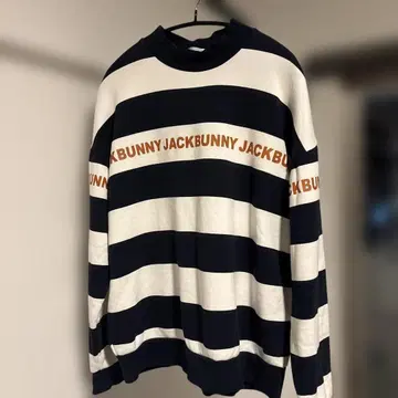 잭 버니!! 스트라이프 스웨터 사이즈 5