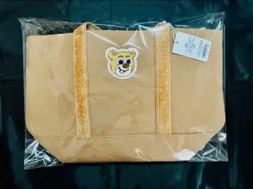 페이퍼 올드 테디 와펜 토트백 베이지