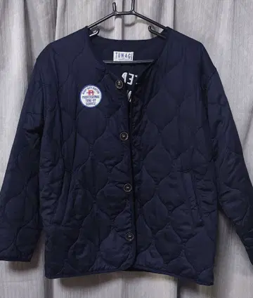 TUNAGI | 퀼팅 자켓 네이비