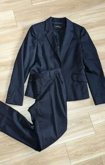 그린 라벨 릴랙싱 팬츠 수트 스트라이프 포멀 애로우즈