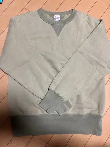 챔피온 champion 맨투맨 란택 카키 M 복각 양V