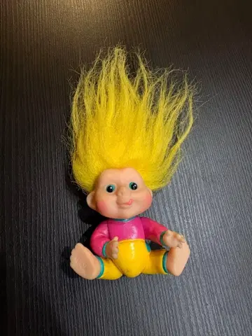 빈티지 Russ사제 트롤 인형 아기