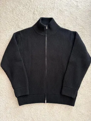 cash&barba 몽골 캐시미어 드라이버 니트 Black 사이즈 2