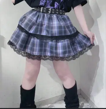 VOLCAN&APHRODITE 폭신폭신 티어드 레이스 스커트 볼칸