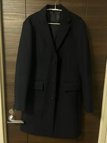 체스터 코트 M 사이즈 네이비