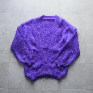 모헤어 가디건 구제 의류 빈티지 남성용