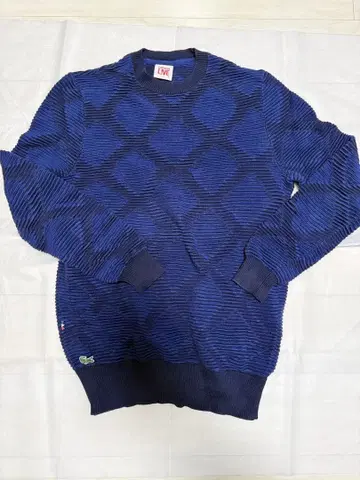LACOSTE LIVE 네이비 스웨터 남성용 4