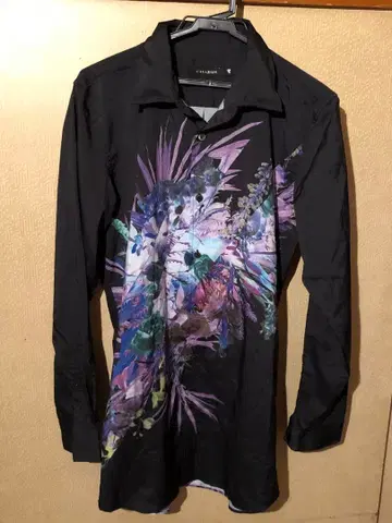 시버라이즈 civarize 멀티 컬러 플라워 프린트 셔츠 사이즈 46