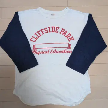 WAREHOUSE 웨어하우스 풋볼T셔츠 3단 프린트