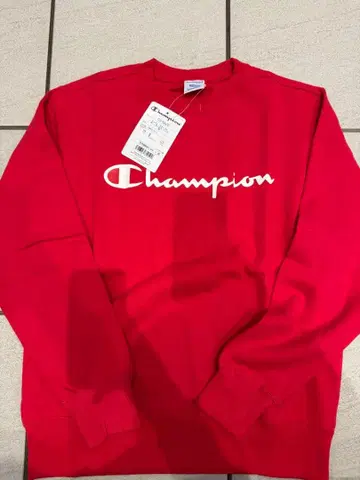Champion 크루넥 맨투맨 M 레드