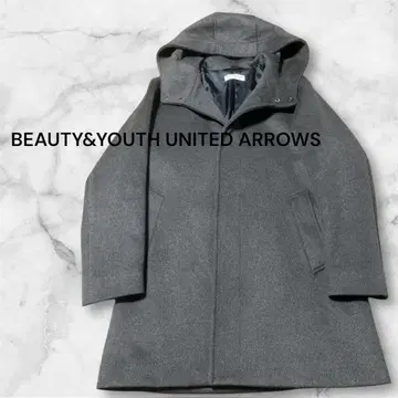 UNITED ARROWS 울 코트 그레이지 M 새상품급