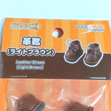 라이트 브라운 넨도로이드돌 가죽 신발 브라운 인형 부츠 구스마
