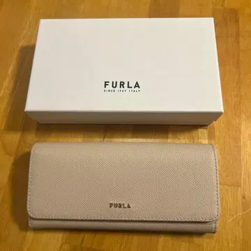 FURLA 베이지 장지갑