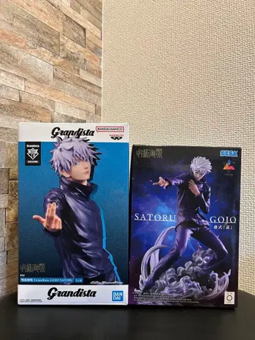 주술회전 고죠 사토루 피규어 2체 세트