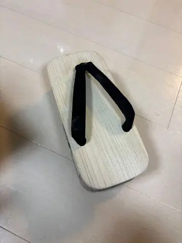 고급 오동나무 나막신 M 사이즈 미관 지구