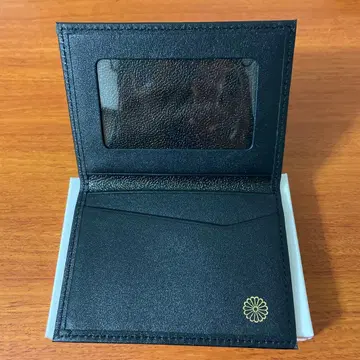 새상품 황궁 교통카드 지갑 패스 케이스 블랙 투명 포켓 부착 박스 포함