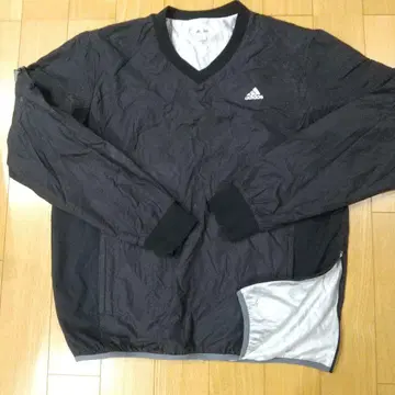 adidas V넥 블랙 O/XG 사이드 지퍼