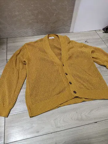 BeAMS DOT / 메쉬 가디건