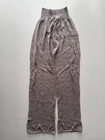 antipast 안티파스토 레이스 편직 그레이 니트 팬츠