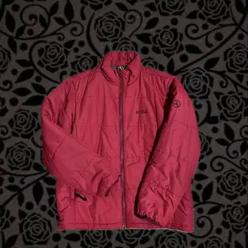 AIGLE 빨간색 다운 자켓 겨울 점퍼 블루종