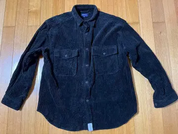 DESCENDANT 블랙 코듀로이 셔츠 사이즈 1 새상품급