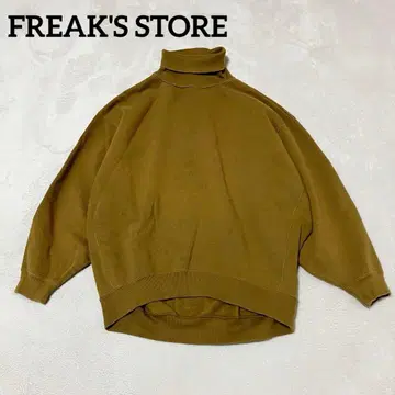 FREAK'S STORE 카키 터틀넥