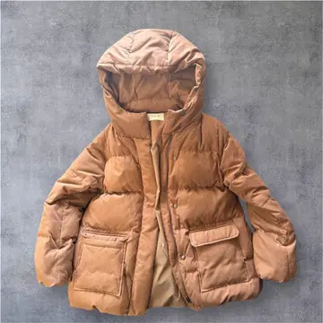 trunc88 브라운 다운 자켓 S 사이즈